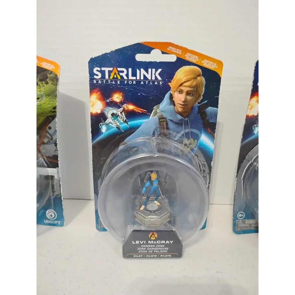 Ubisoft Starlink: Battle for Atlas Figures Lot 3 Levi McCray 1x Kharl Zeon 2x